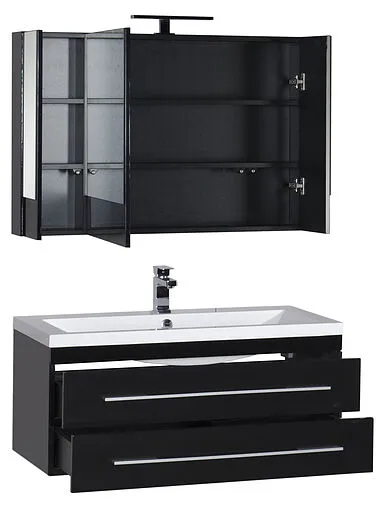 Шкаф-зеркало Aquanet Нота 100 камерино 168879