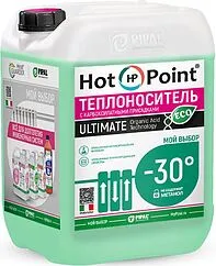 Теплоноситель (Антифриз) пропиленгликоль HotPoint ULTIMATE ECO 30 10кг 5052030010