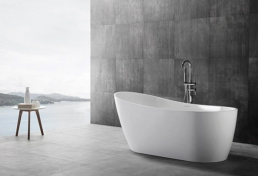 Ванна акриловая отдельностоящая Abber 130x70 AB9353-1.3