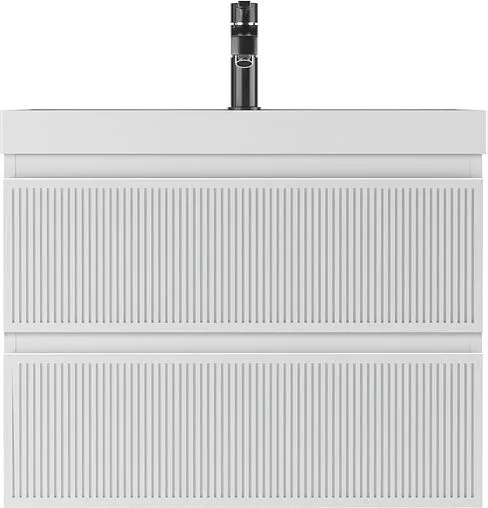 Тумба-умывальник подвесная Домино Tower 70 белый DT2502T+4670142930037