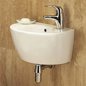 Раковина Jacob Delafon Ove 46 белый E1567-00 Раковина Jacob Delafon Ove 46 белый E1567-00, 5