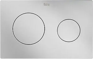 Клавиша смыва для унитаза Roca Duplo One PL-10 890189002 хром матовый Клавиша смыва для унитаза Roca Duplo One PL-10 890189002 хром матовый, 3