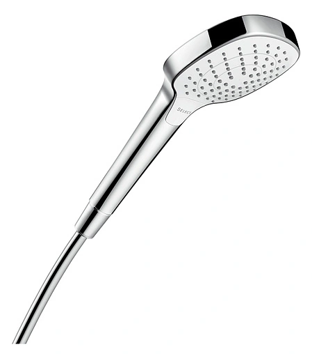 Лейка ручного душа Hansgrohe Croma Select Е 110 Vario 3jet хром/белый 26812400