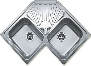 Мойка кухонная Teka Angular 2B нержавеющая сталь полированная 10118005 Мойка кухонная Teka Angular 2B нержавеющая сталь полированная 10118005, 3