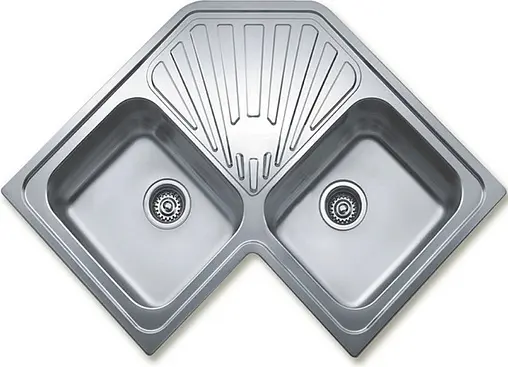 Мойка кухонная Teka Angular 2B нержавеющая сталь полированная 10118005