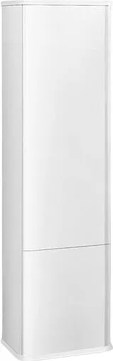 Шкаф-пенал подвесной Jorno Pastel 35 белый жемчуг Pas.04.125/P/W