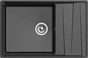 Мойка кухонная GranFest Level LV-760L черный Мойка кухонная GranFest Level LV-760L черный, 3