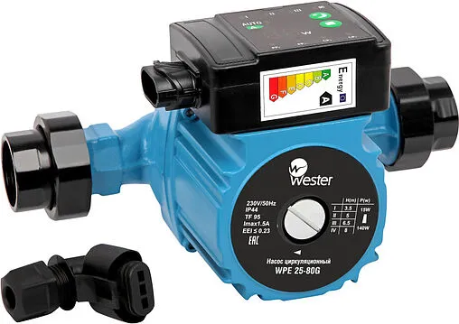 Насос циркуляционный Wester WPE25-80G