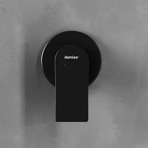 Смеситель для душа скрытого монтажа Damixa Apollo чёрный матовый 477500300 Смеситель для душа скрытого монтажа Damixa Apollo чёрный матовый 477500300