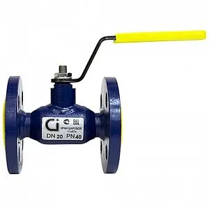 Кран шаровый фланцевый Ду20 Ру40 Ci 11с67п 02.02.0000200, 5