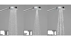 Душевая стойка Hansgrohe Crometta 100 Multi 3jet 90см хром/белый 26656400 Душевая стойка Hansgrohe Crometta 100 Multi 3jet 90см хром/белый 26656400, 4