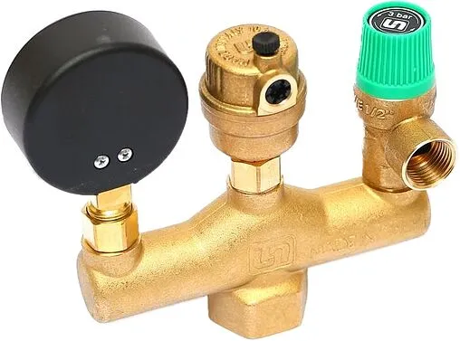 Группа безопасности котла до 50 кВт 1&quot; 3 бар Uni-Fitt 252G4530