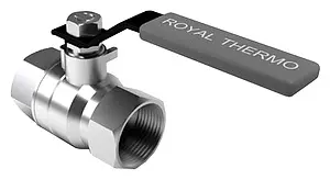 Кран шаровый ½"в x ½"в Royal Thermo Expert RTE01.001 Кран шаровый ½"в x ½"в Royal Thermo Expert RTE01.001, 1