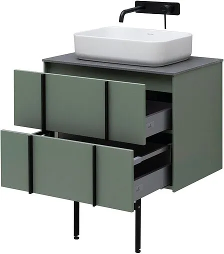 Тумба под умывальник подвесной Allen Brau Reality 70 олива 1.32004.CGM