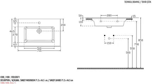 Раковина Allen Brau Fantasy 70 белый 4.11011.20