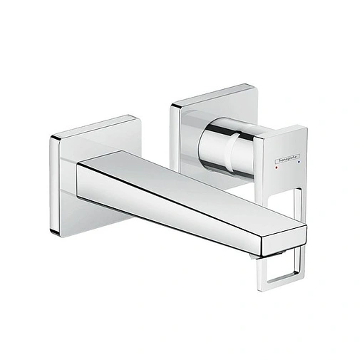 Смеситель для раковины из стены Hansgrohe Metropol хром 74525000