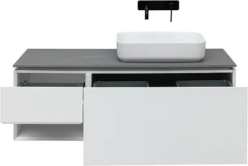 Тумба-умывальник подвесная Allen Brau Infinity 120 R белый 1.21008.WM+