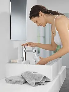 Смеситель для раковины Grohe Lineare хром 23443000 Смеситель для раковины Grohe Lineare хром 23443000, 5