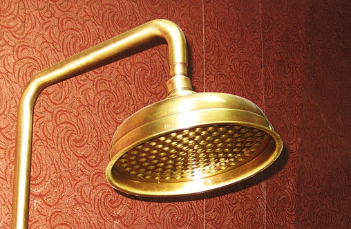 Душевая система со смесителем для душа Fiore Margot золото 26GO0614