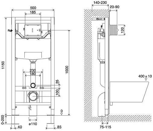 Комплект 5 в 1 Lemark Peneda Expert+Bit+ Florex Black 100122236 с кнопкой Bit 9802006 черный матовый soft touch