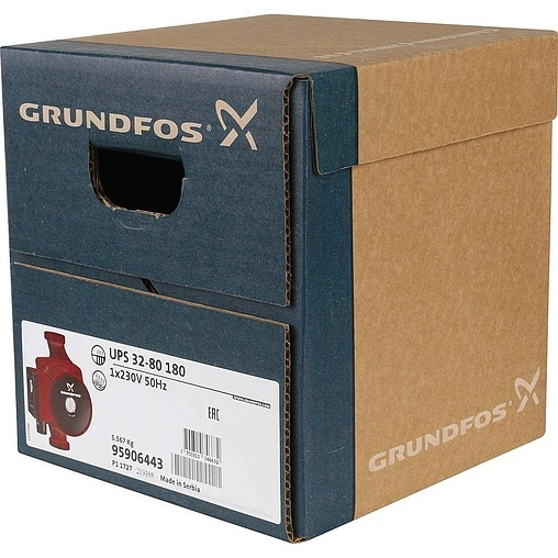 Насос циркуляционный Grundfos UPS 32-80 180 95906443