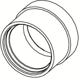 Гильза монтажная 16мм TECEflex 734516, 2