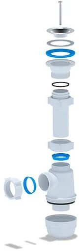 Сифон бутылочный для мойки Ани Пласт Грот A0100 Сифон бутылочный для мойки Ани Пласт Грот A0100