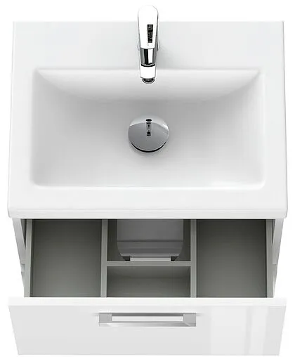 Тумба-умывальник Cersanit Melar 60 белый 64128+