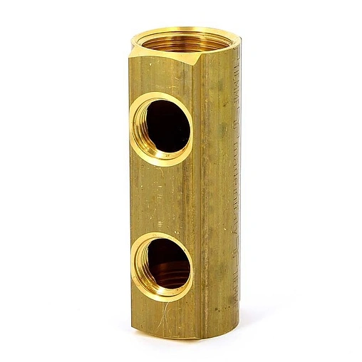 Коллектор распределительный проходной 2 отвода 1&quot;в/в x ½&quot;в Tiemme 1970011