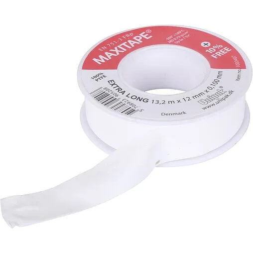 Лента ФУМ 12 x 0.1мм x 13,2м Unipak Maxitape 1000407