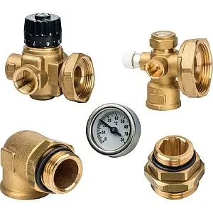 Узел насосно-смесительный без насоса Stout SDG-0120-001000, 2