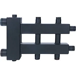 Распределительный коллектор 3 контура с гидрострелкой 1½&quot;н x 1&quot;н Rommer RDG-0018-024013, 1