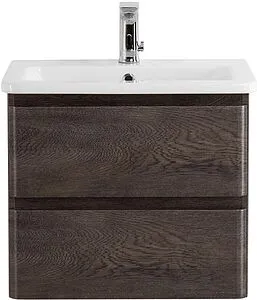 Тумба-умывальник подвесная BelBagno ALBANO-CER 60 Robere Nature Grigio ALBANO-CER-600-2C-SO-RNG+12060-KL, 1