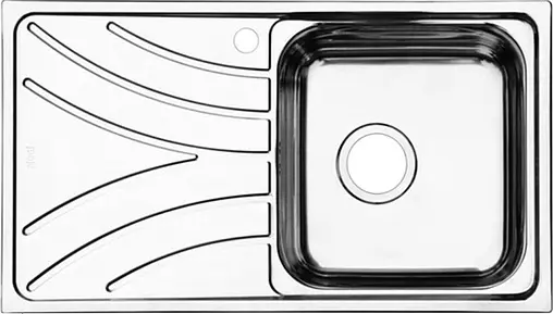 Мойка кухонная IDDIS Arro 78 R хром ARR78PRi77
