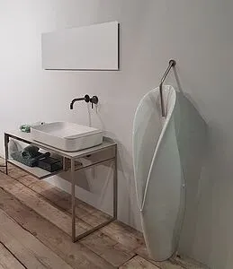 Писсуар с внешним подводом воды Kerasan Artwork Groove белый 473001, 5