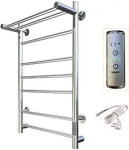 Полотенцесушитель электрический лесенка Тругор Аспект Пэк сп 3 П 80х50 32 мм полированная сталь Полотенцесушитель электрический лесенка Тругор Аспект Пэк сп 3 П 80х50 32 мм полированная сталь, 3