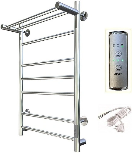 Полотенцесушитель электрический лесенка Тругор Аспект Пэк сп 3 П 80х40 32 мм полированная сталь Полотенцесушитель электрический лесенка Тругор Аспект Пэк сп 3 П 80х40 32 мм полированная сталь