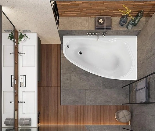 Ванна акриловая Vagnerplast Avona 150x90 R VPBA159AVO3PX-04