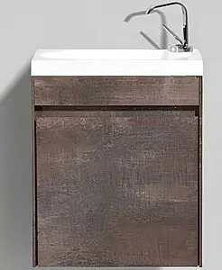 Тумба-умывальник подвесная BelBagno PIETRA MINI 46 L Stone PIETRA MINI-460-1A-SO-PT-L+BB-460-PM-LVB Тумба-умывальник подвесная BelBagno PIETRA MINI 46 L Stone PIETRA MINI-460-1A-SO-PT-L+BB-460-PM-LVB, 4