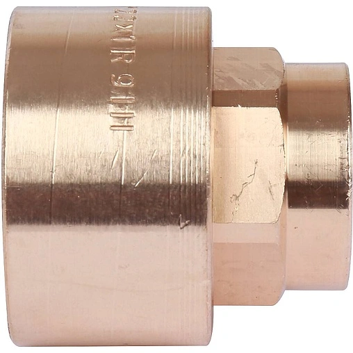 Муфта пайка переходная 22мм x 1"в Sanha 4270g 14270221