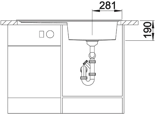 Мойка кухонная Blanco Zenar XL 6S 100 R кофе 523973