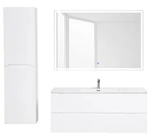 Тумба под умывальник подвесная BelBagno ETNA 120 Bianco Lucido ETNA-1200-2C-SO-BL-P, 3