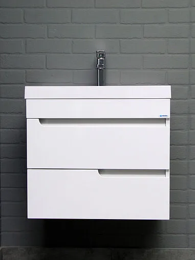 Тумба под умывальник подвесная Айсберг Веста 60 белый DV5914T