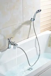 Смеситель на борт ванны на 1 отверстие Rossinka хром S35-38 Смеситель на борт ванны на 1 отверстие Rossinka хром S35-38, 3
