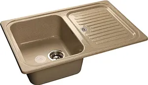 Мойка кухонная GranFest Standart S-780L песочный Мойка кухонная GranFest Standart S-780L песочный, 1