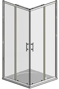 Душевое ограждение 800x800мм матовое стекло Roltechnik Orlando Neo Orlando Neo/800 N0654 Душевое ограждение 800x800мм матовое стекло Roltechnik Orlando Neo Orlando Neo/800 N0654, 3