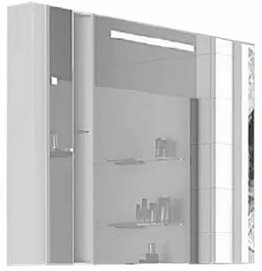 Шкаф-зеркало Aquaton Марко 100 белый 1A190402MO010, 2