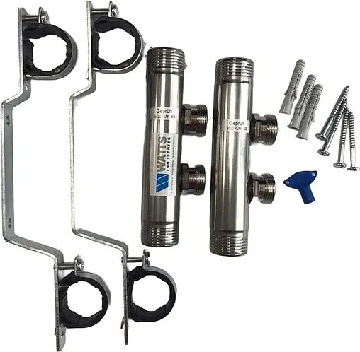 Группа коллекторная распределительная 2 отвода 1"н/н x ¾"ек Watts HLV2000 VA 10080774