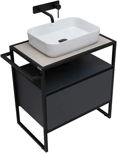 Тумба-умывальник напольная Allen Brau Priority 70 антрацит 1.31001.AM+