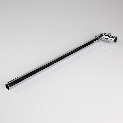 Уголок аксиальный радиаторный с хромированной трубкой 16мм x 15мм L-300мм Valtec VTm.481.C.001615